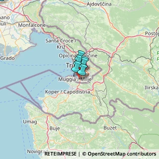 Mappa Strada delle Saline, 34015 Muggia TS, Italia (34.91615)
