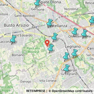 Mappa Via Renzo Vignati, 20025 Legnano MI, Italia (2.53091)