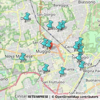 Mappa Via C. Battisti, 20835 Muggiò MB, Italia (2.10214)