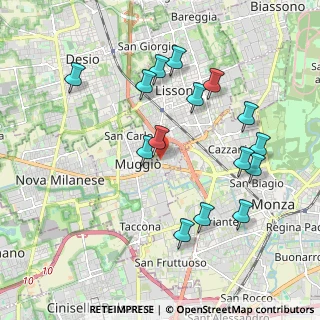 Mappa Via C. Battisti, 20835 Muggiò MB, Italia (2)
