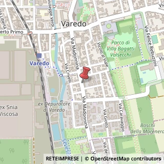 Mappa Via Madonnina, 53, 20039 Varedo, Monza e Brianza (Lombardia)
