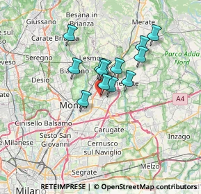 Mappa Via Remo Brambilla, 20863 Concorezzo MB, Italia (4.68)