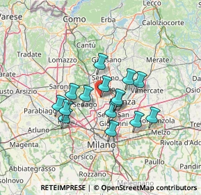 Mappa SS527, 20834 Nova milanese MB, Italia (10.262)