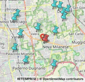 Mappa SS527, 20834 Nova milanese MB, Italia (2.284)