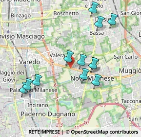 Mappa SS527, 20834 Nova milanese MB, Italia (1.885)