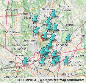 Mappa SS527, 20834 Nova milanese MB, Italia (6.4625)