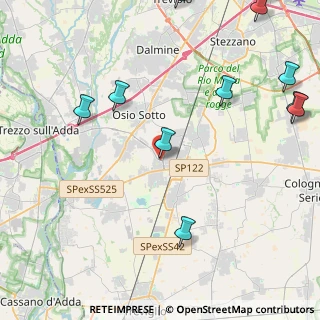 Mappa Via Verona, 24040 Ciserano BG, Italia (6.04727)