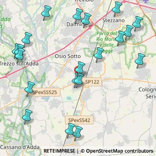 Mappa Via Verona, 24040 Ciserano BG, Italia (5.6835)
