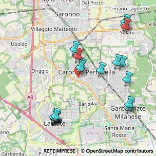 Mappa Via Piave, 21042 Caronno Pertusella VA, Italia (2.39)