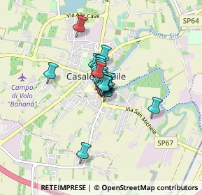 Mappa Ponte Stella, 31032 Casale Sul Sile TV, Italia (0.4145)