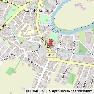 Mappa Via roma 33, 31032 Casale sul Sile, Treviso (Veneto)