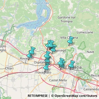 Mappa Via Friuli Venezia Giulia, 25050 Rodengo-Saiano BS, Italia (5.675)