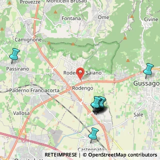 Mappa Via Friuli Venezia Giulia, 25050 Rodengo-Saiano BS, Italia (2.33615)