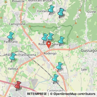 Mappa Via Friuli Venezia Giulia, 25050 Rodengo-Saiano BS, Italia (2.72333)
