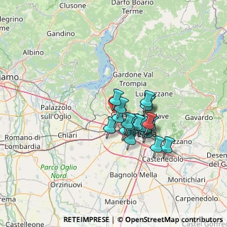 Mappa Via Friuli Venezia Giulia, 25050 Rodengo-Saiano BS, Italia (9.81)