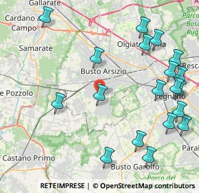 Mappa Via Giustiniano I, 21052 Busto Arsizio VA, Italia (5.21526)