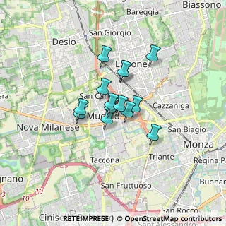 Mappa Via I Maggio, 20873 Muggiò MB, Italia (1.04)