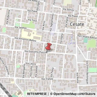 Mappa Via kennedy 10, 20020 Cesate, Milano (Lombardia)