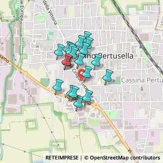 Mappa Vicolo Borsani, 21042 Caronno Pertusella VA, Italia (0.3145)