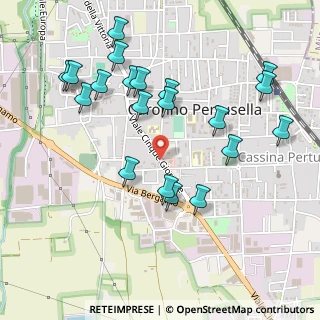 Mappa Vicolo Borsani, 21042 Caronno Pertusella VA, Italia (0.533)