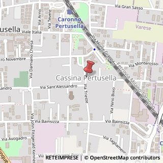 Mappa Via Trieste, 1120, 21042 Caronno Pertusella, Varese (Lombardia)