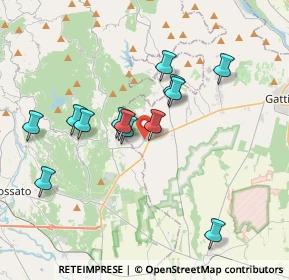 Mappa Via F. Turati, 13060 Roasio VC, Italia (3.36385)