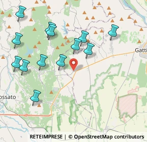 Mappa Via F. Turati, 13060 Roasio VC, Italia (4.36692)