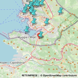 Mappa SS15, 34015 Muggia TS, Italia (5.71)