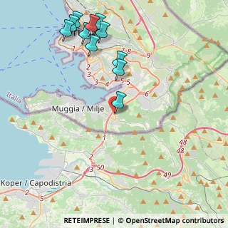 Mappa SS15, 34015 Muggia TS, Italia (4.85909)