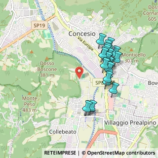 Mappa Via del Sasso, 25060 Collebeato BS, Italia (0.8795)