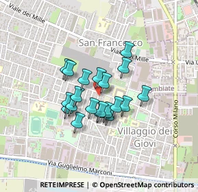 Mappa Via Bartolomeo Colleoni, 20812 Limbiate MB, Italia (0.2945)