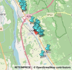 Mappa Vicolo Alessandro Volta, 28074 Ghemme NO, Italia (1.525)