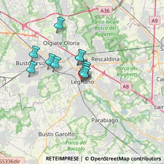 Mappa Via XXV Aprile, 20025 Legnano MI, Italia (2.57364)