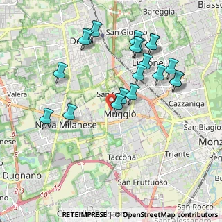 Mappa Via Leonardo Da Vinci, 20835 Muggiò MB, Italia (2.027)