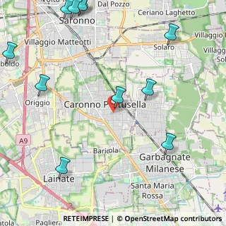 Mappa Via Sant'Alessandro, 21042 Caronno Pertusella VA, Italia (3.04)
