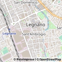 Mapa Legnano