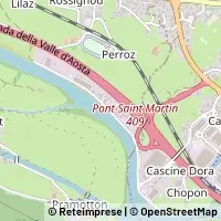 Hartă Donnas