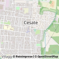 Hartă Cesate