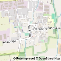 Karte Ornago