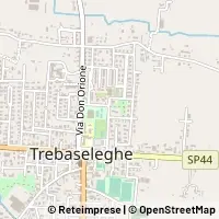 Kaart Trebaseleghe