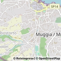 Mapa Muggia