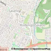 Map Rodengo-Saiano