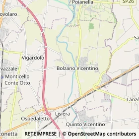 Mappa Bolzano Vicentino