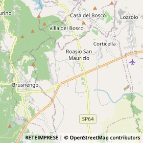 Mappa Roasio