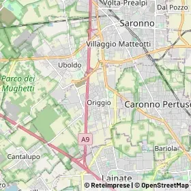 Mappa Origgio