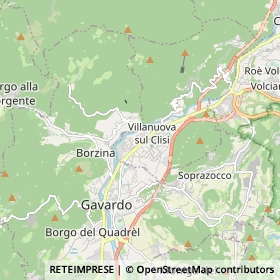 Mappa Villanuova sul Clisi