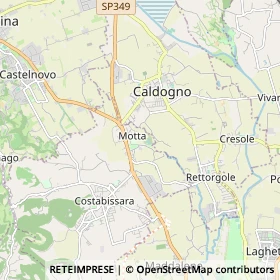 Mappa Caldogno