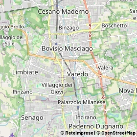 Mappa Varedo