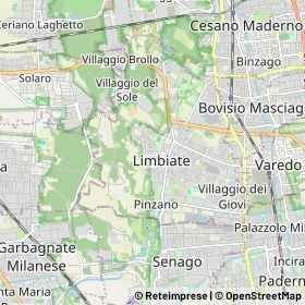Mappa Limbiate
