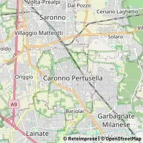 Mappa Caronno Pertusella